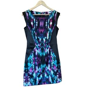 Laundry by Shelli Segal Silk Blend Shift Dress 8